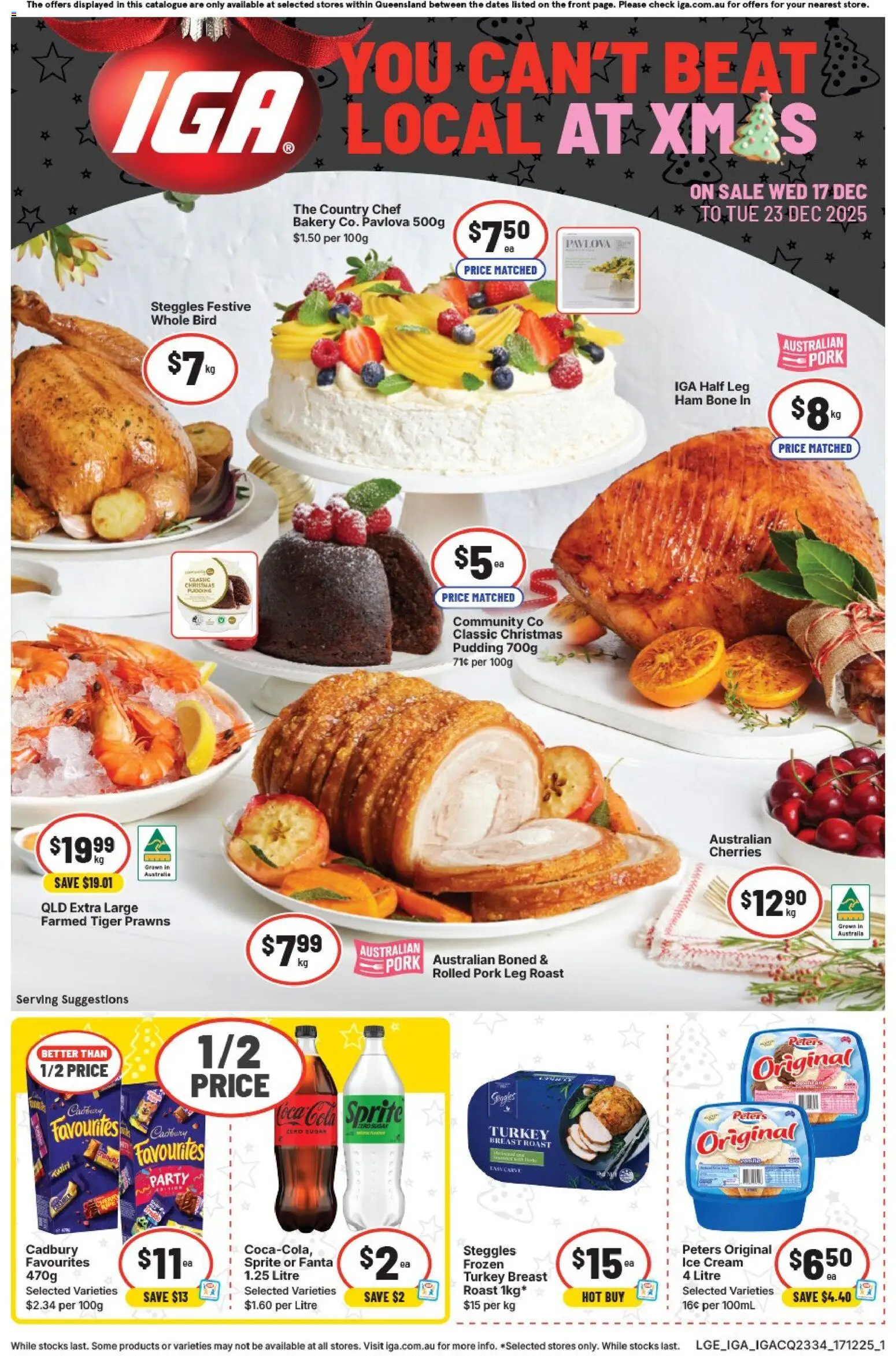 Preview of catalogue Catalogue QLD from shop IGA valid 17/12/2025