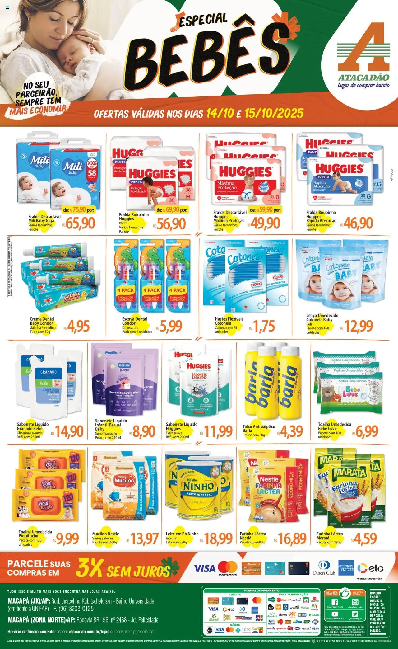 Atacadão folheto "Ofertas - AP" válido a partir de 14/10/2025 - número de página 1