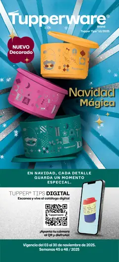 Vista previa las ofertas de la tienda Tupperware - Catálogo desde el 03/11/2025 
