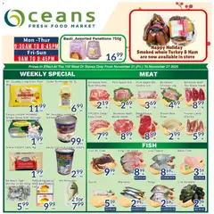 Preview of leaflet Weekly flyer / circulaire from shop Oceans is valid from Nov 28, 2025