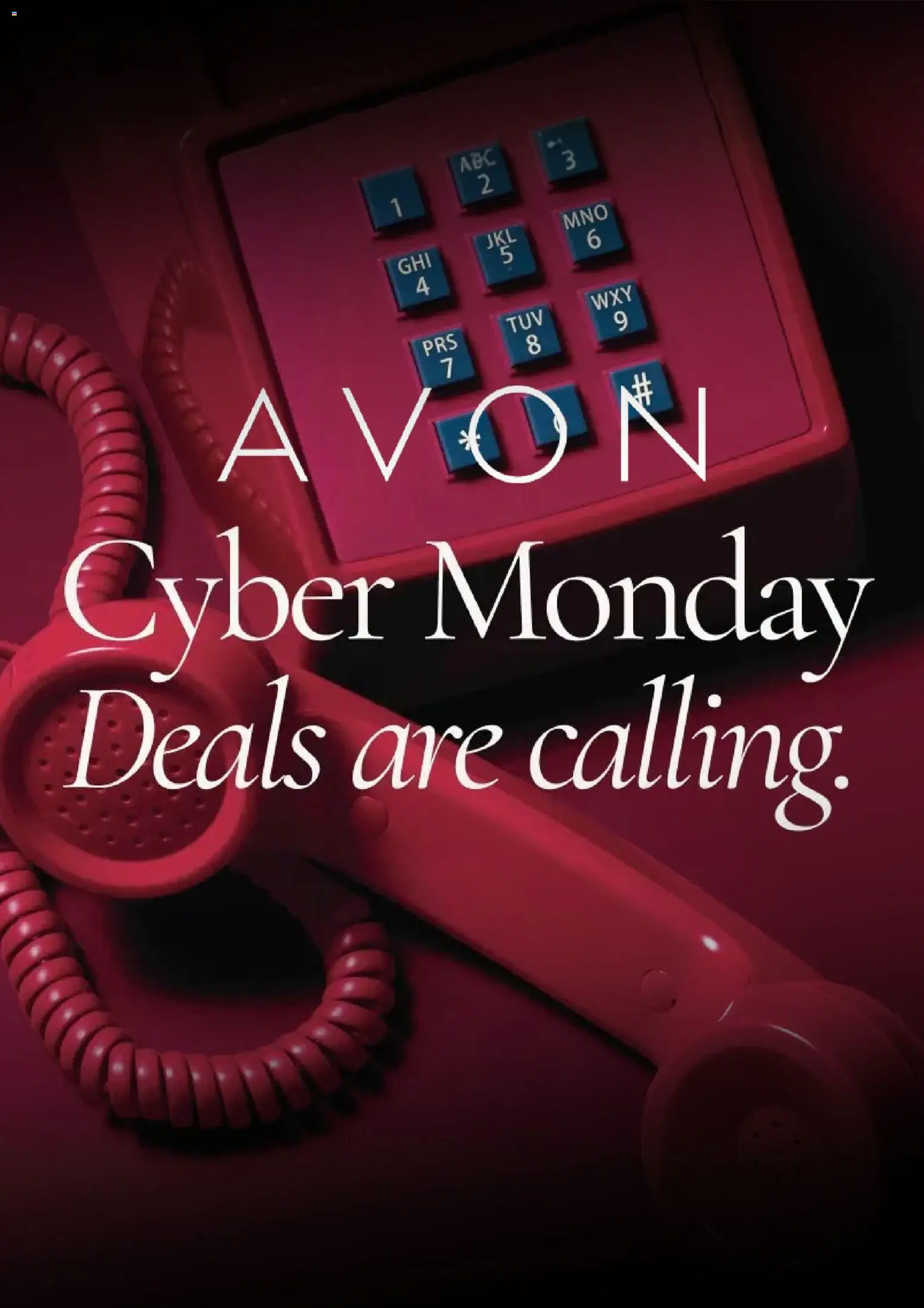 Ad Preview of Avon Cyber Monday from 11/30/2025
