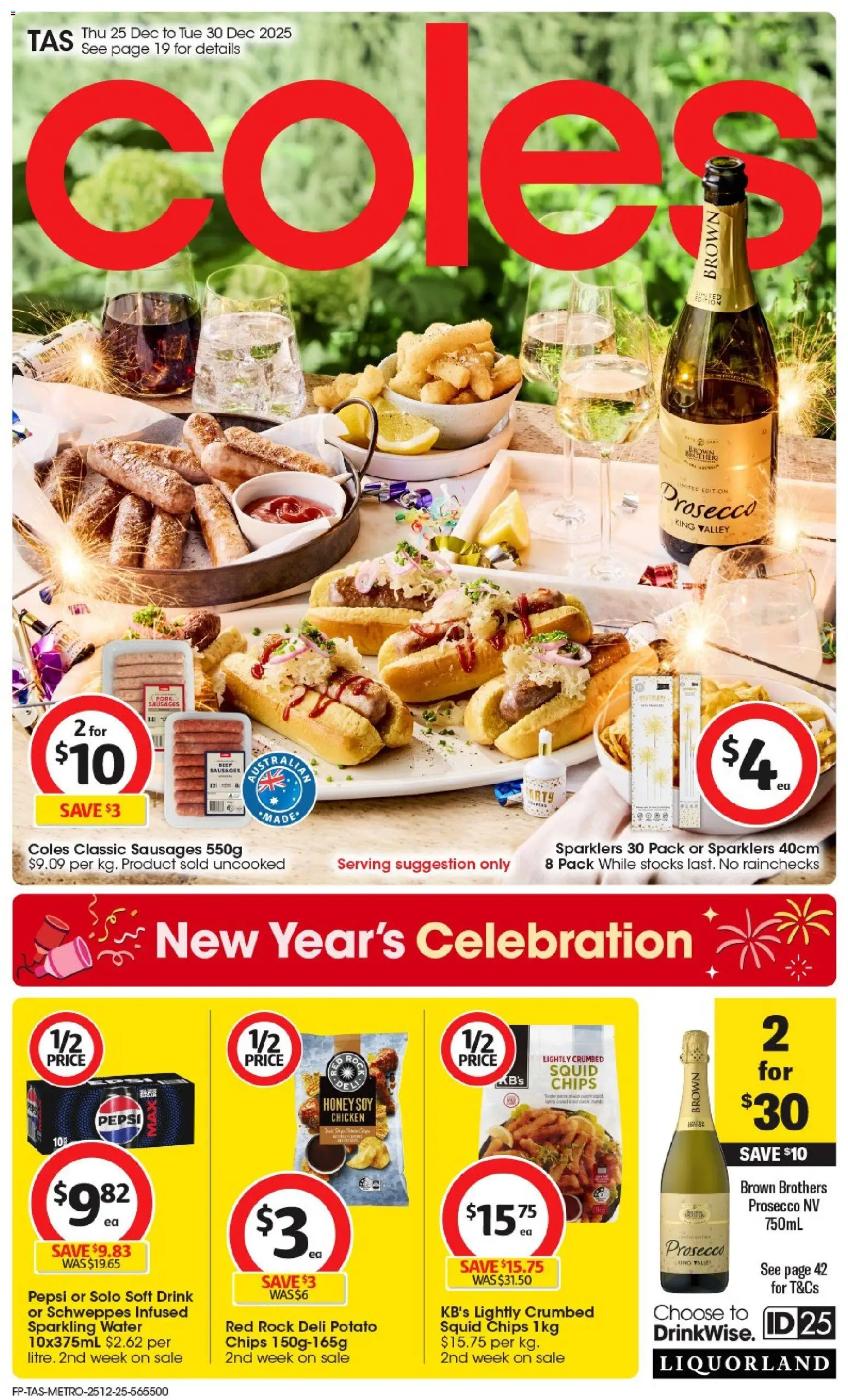 Preview of catalogue Catalogue TAS from shop Coles valid 25/12/2025
