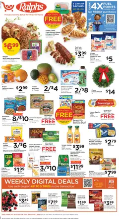 Ad Preview of Ralphs Weekly Ad from 11/28/2025 | Page: 1