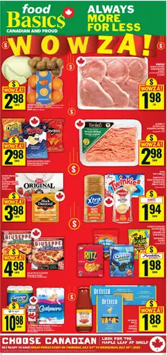 Preview of leaflet Cornwall, Brookdale Avenue 960 from shop Food Basics is valid from Jul 24, 2025