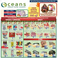 Preview of leaflet Weekly flyer / circulaire from shop Oceans is valid from Dec 19, 2025