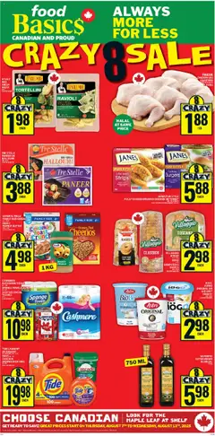Preview of leaflet Weekly flyer / circulaire from shop Food Basics is valid from Aug 07, 2025