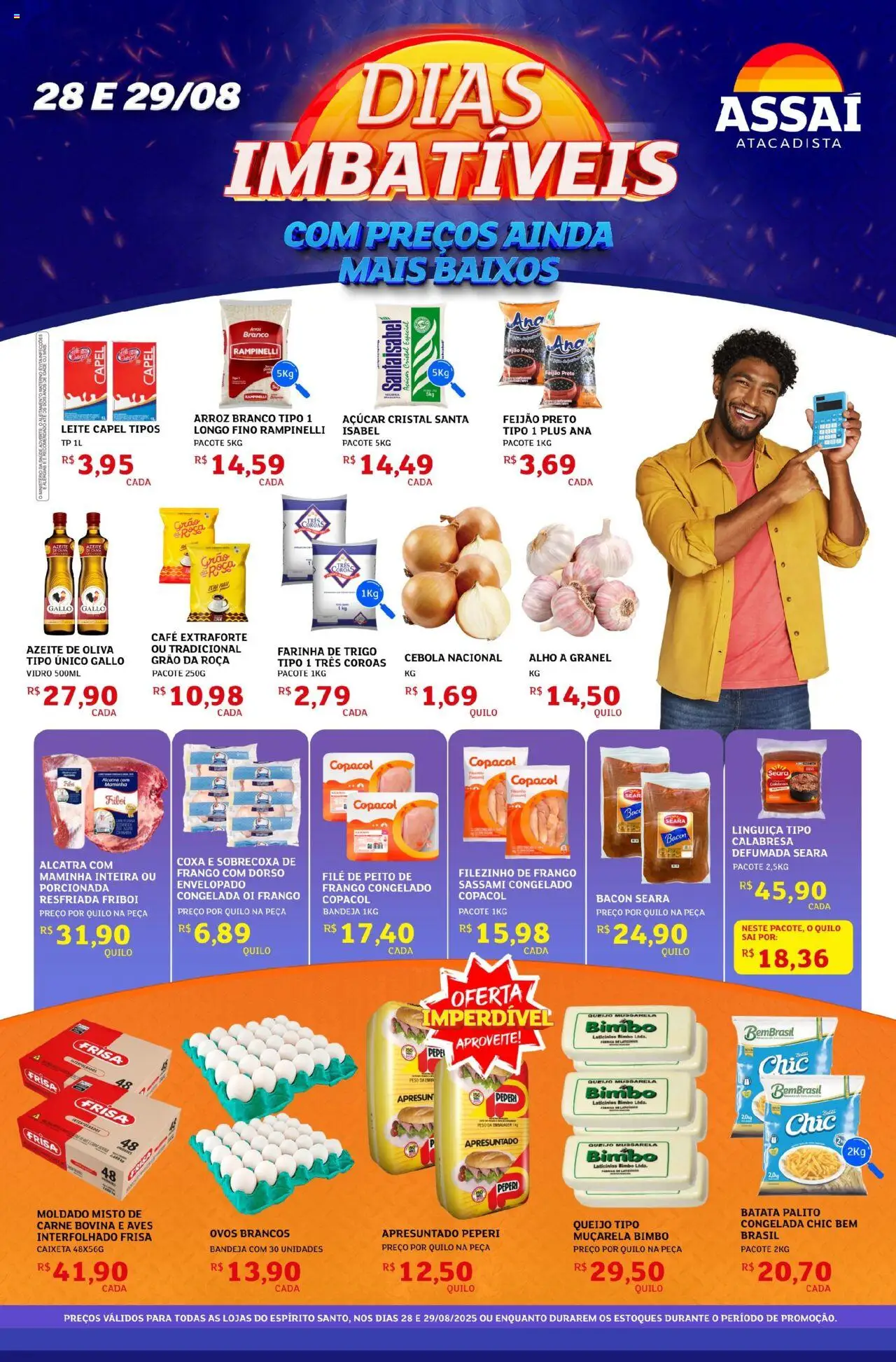 Assaí Atacadista folheto "Encarte - ES" válido a partir de 28/08/2025 - número de página 1