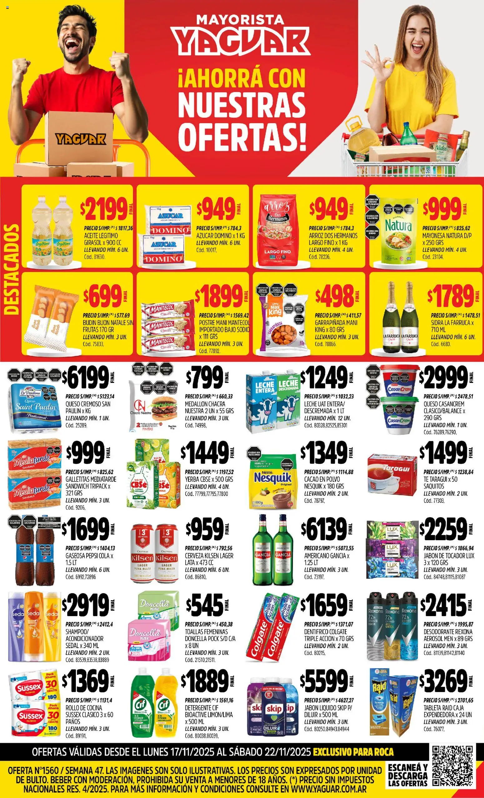 Vista previa del folleto de la tienda Yaguar válido desde el 17/11/2025 