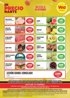 Vista previa del folleto de la tienda Vea válido desde el 22/12/2025 