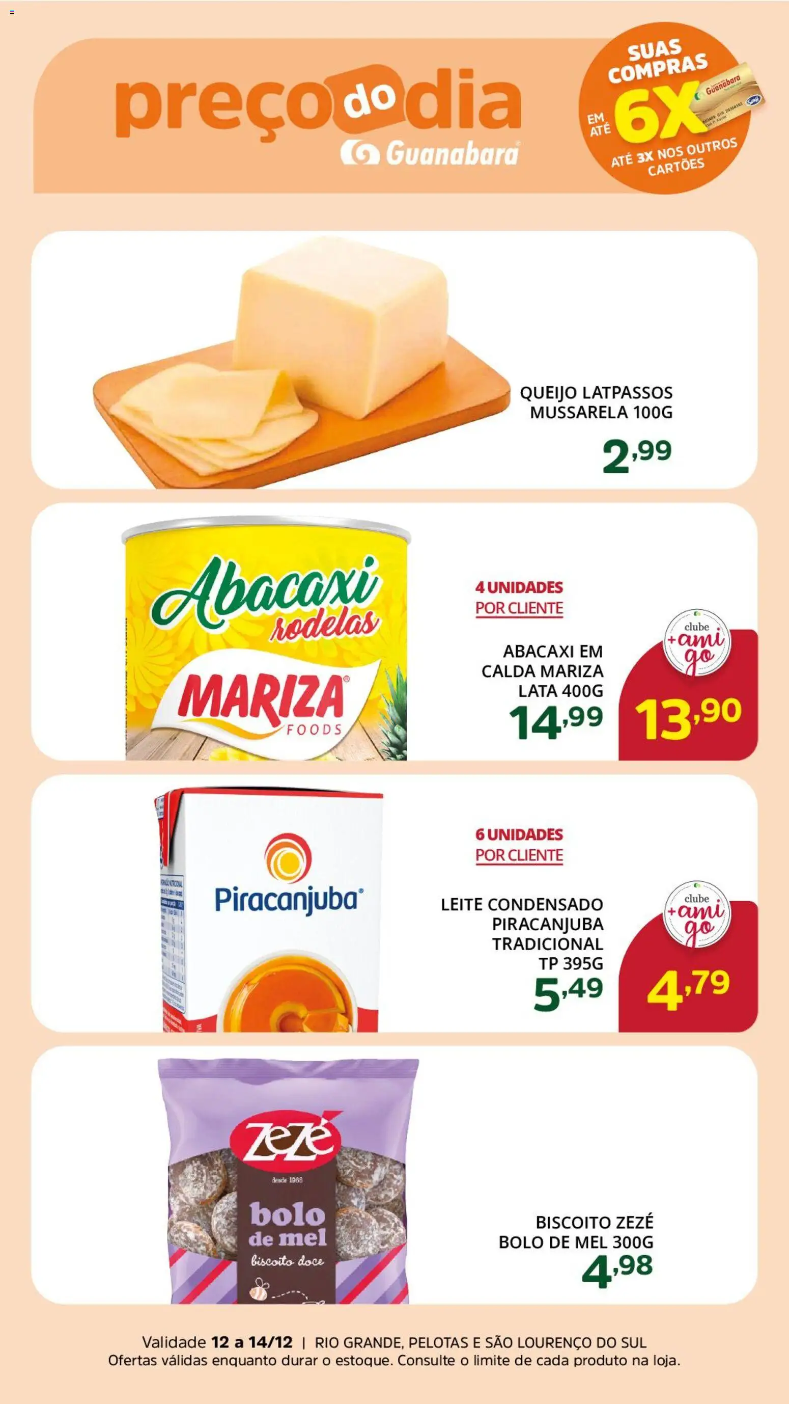 Pré-Visualização do folheto "Ofertas da semana" da loja Supermercado Guanabara válido a partir de 12/12/2025