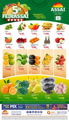 Pré-Visualização do folheto "Assaí Atacadista ofertas - DF" da loja Assaí Atacadista válido a partir de 12/03/2026
