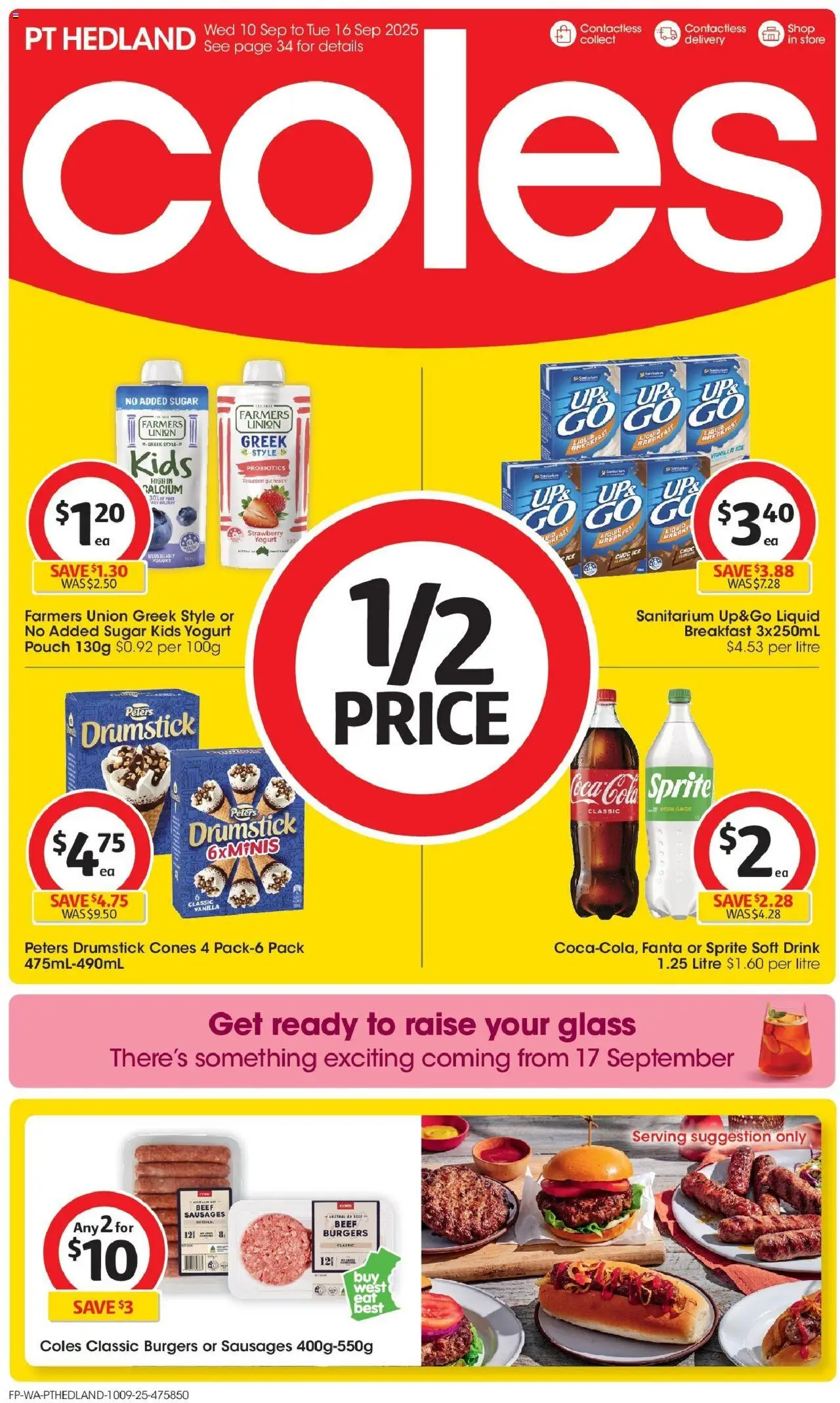 Coles catalogue valid from 10/09/2025 - page 1
