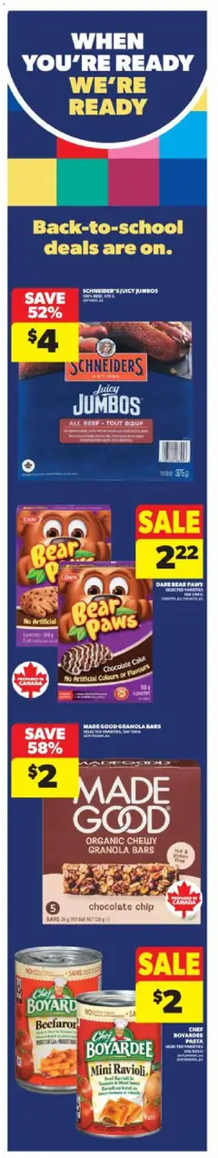 Un aperçu du dépliant Weekly flyer / circulaire du magasin Real Canadian Superstore est valide à partir 21 août 2025