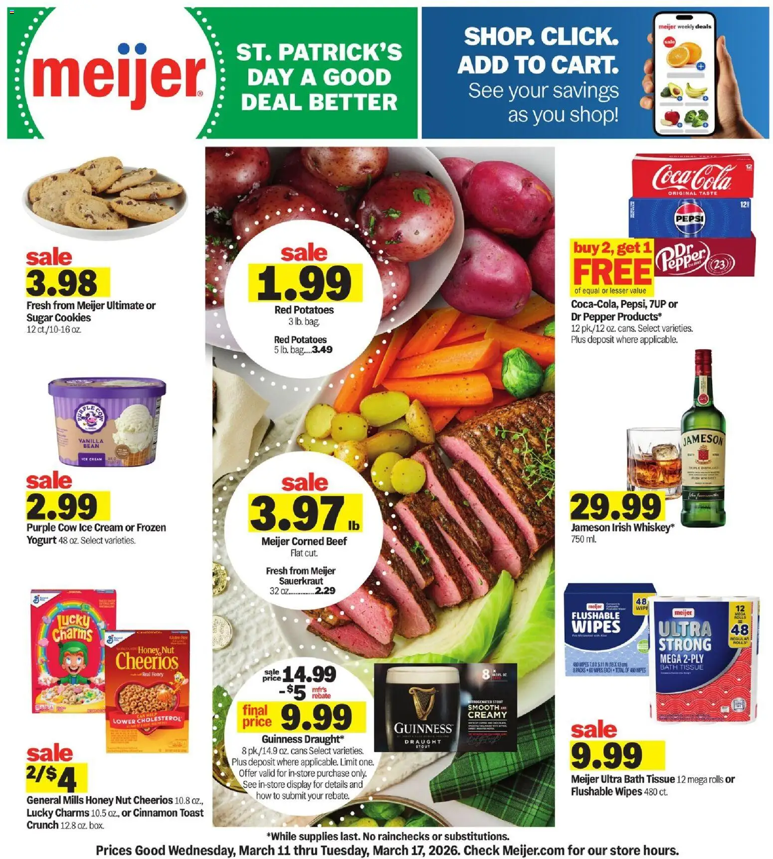 Ad Preview of Meijer Meijer Weekly Ad from 03/11/2026
