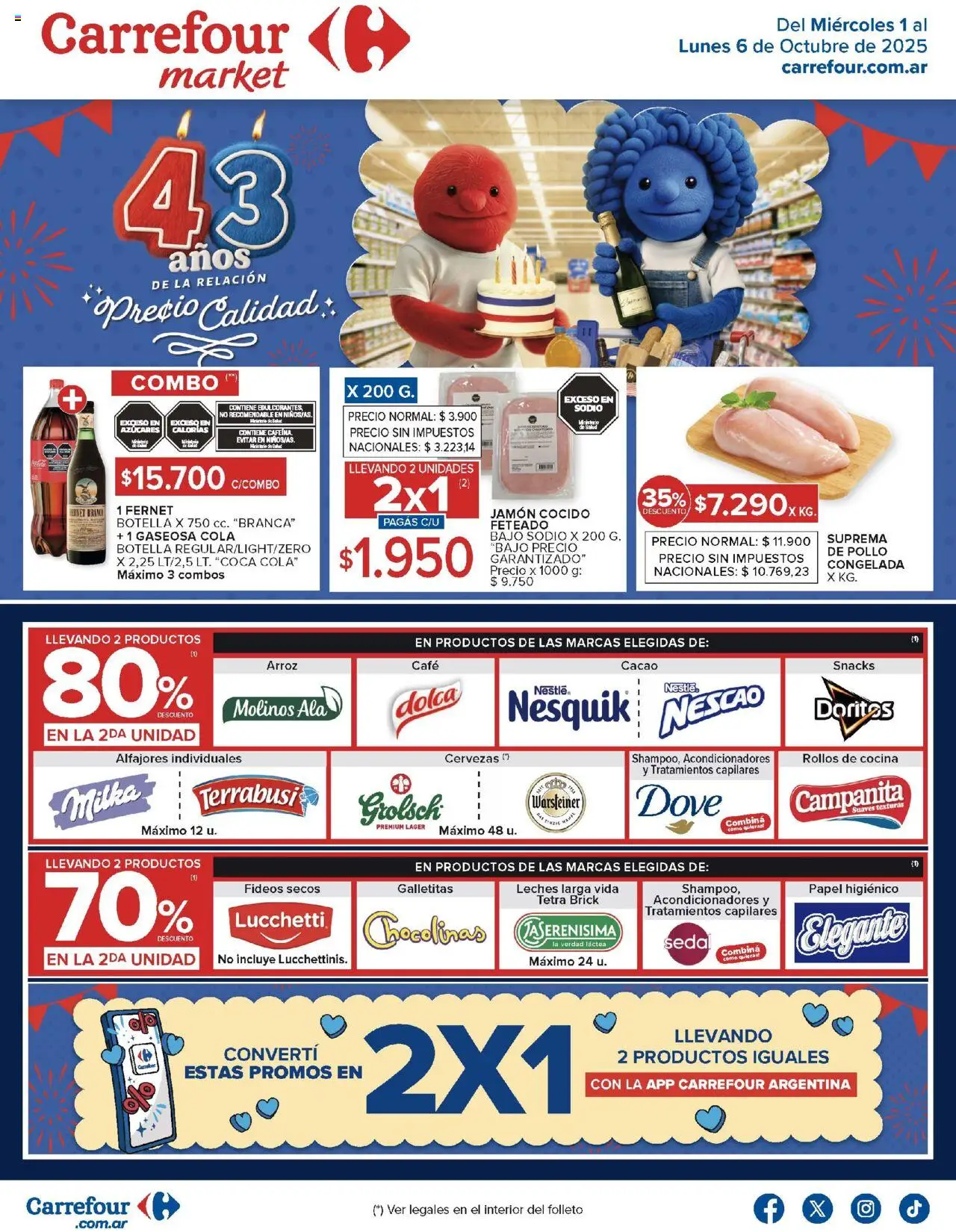 Carrefour Market Catálogo del 01/10/2025 Online