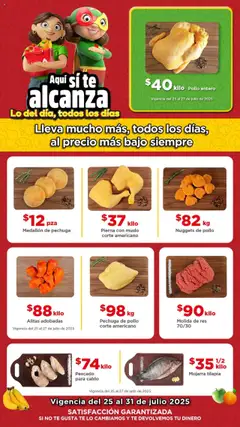 Vista previa las ofertas de la tienda Bodega Aurrerá - Folleto Precio desde el 25/07/2025 