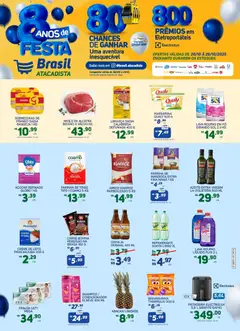Pré-Visualização do folheto "Ofertas da semana" da loja Brasil Atacadista válido a partir de 20/10/2025