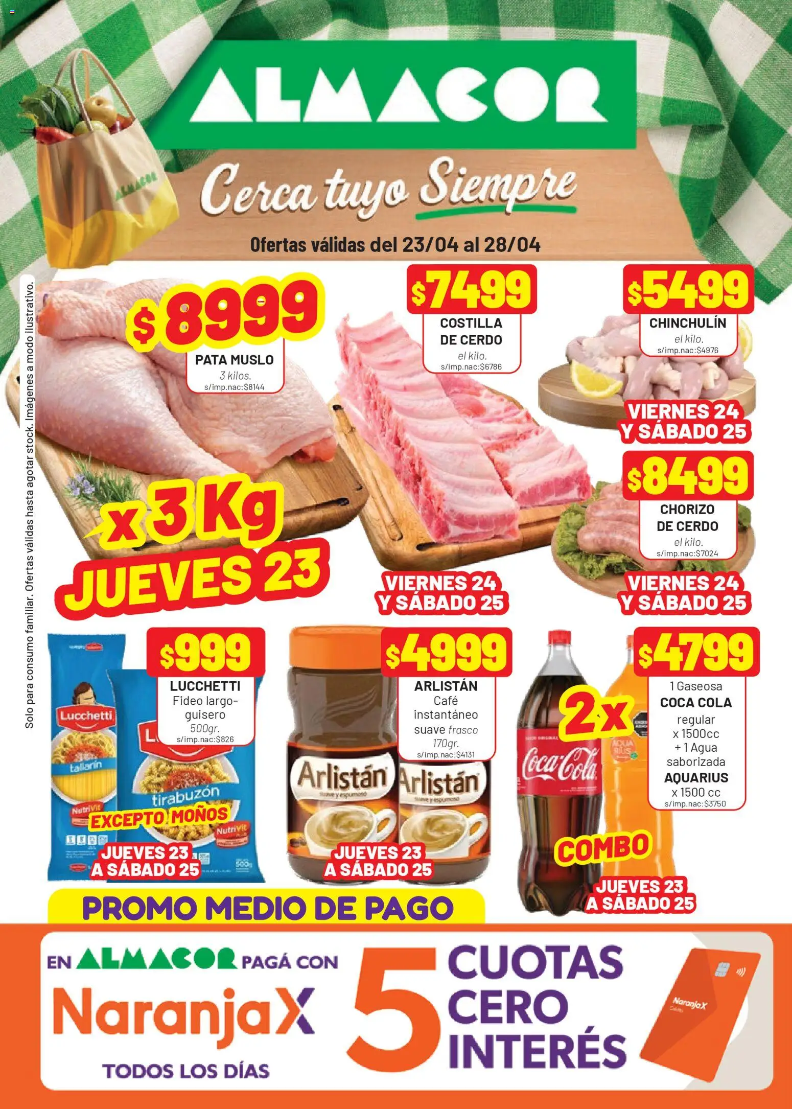 Vista previa del folleto de la tienda Almacor válido desde el 23/04/2026 