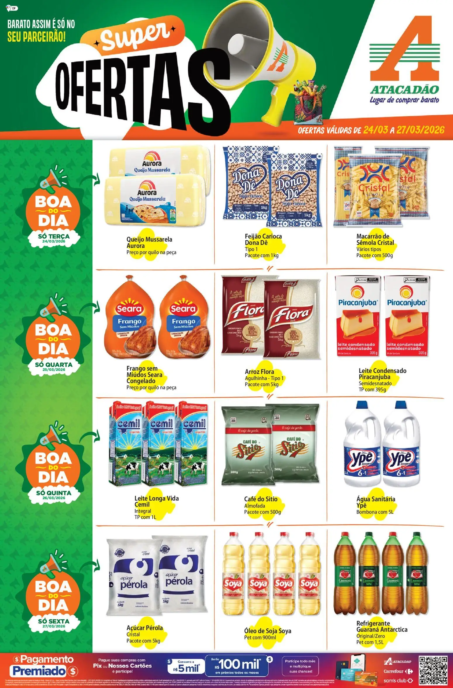 Pré-Visualização do folheto "Atacadão ofertas - DF" da loja Atacadão válido a partir de 24/03/2026