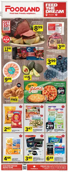 Preview of leaflet Weekly Flyer - NS from shop Foodland is valid from Feb 05, 2026