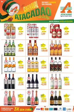 Pré-Visualização do folheto "Ofertas - PB" da loja Atacadão válido a partir de 16/02/2026