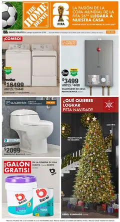Vista previa las ofertas de la tienda Home Depot - Catálogo desde el 02/10/2025 
