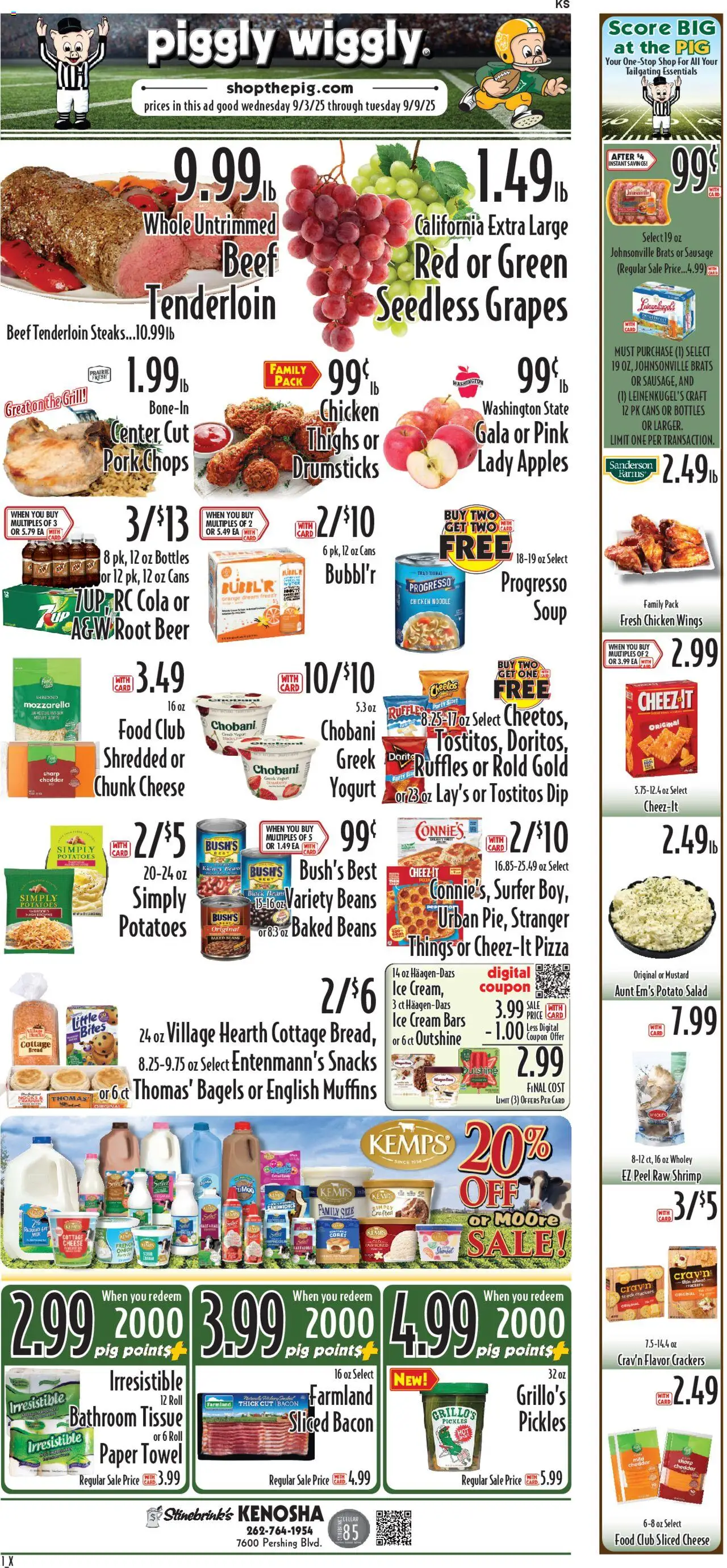 Piggly Wiggly Weekly Ad from 09/03/2025 - Flyer - Page number 1