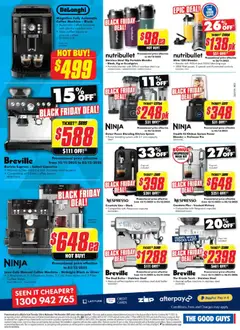 Preview of catalogue Black Friday from shop The Good Guys valid 12/11/2025 | Page: 9