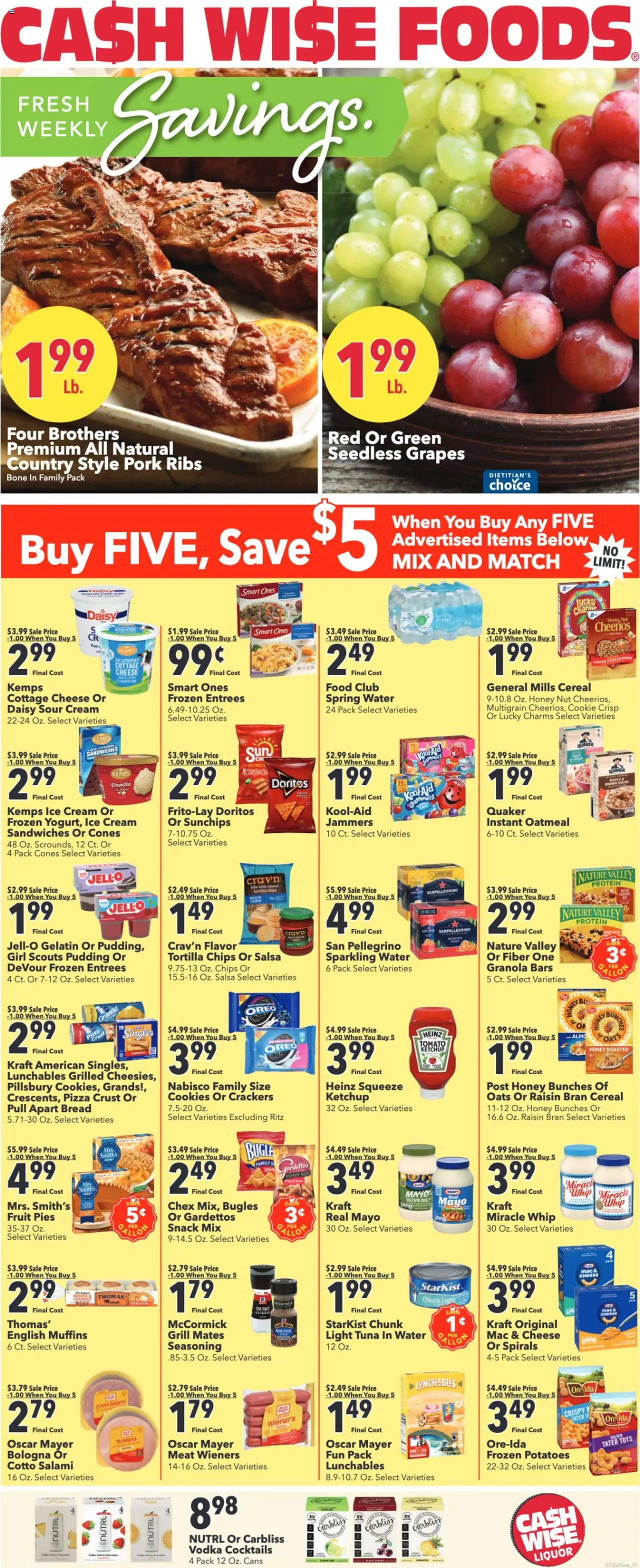 Cash Wise Weekly Ad from 07/30/2025 - Flyer - Page number 1