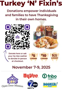 Ad Preview of HyVee Turkey N Fixin's from 11/07/2025