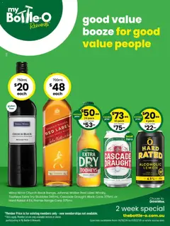 Preview of catalogue Catalogue ALONNAH from shop The Bottle-O valid 19/01/2026