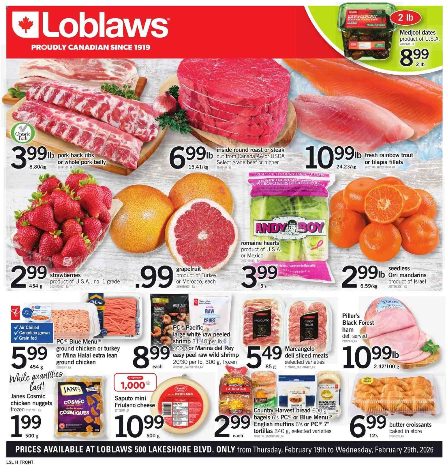 Preview of leaflet Weekly Flyer - ON from shop Loblaws is valid from Feb 19, 2026