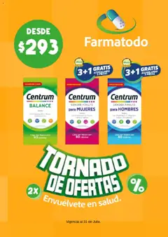Vista previa las ofertas de la tienda Farmacias Unión - Catálogo desde el 18/07/2025 