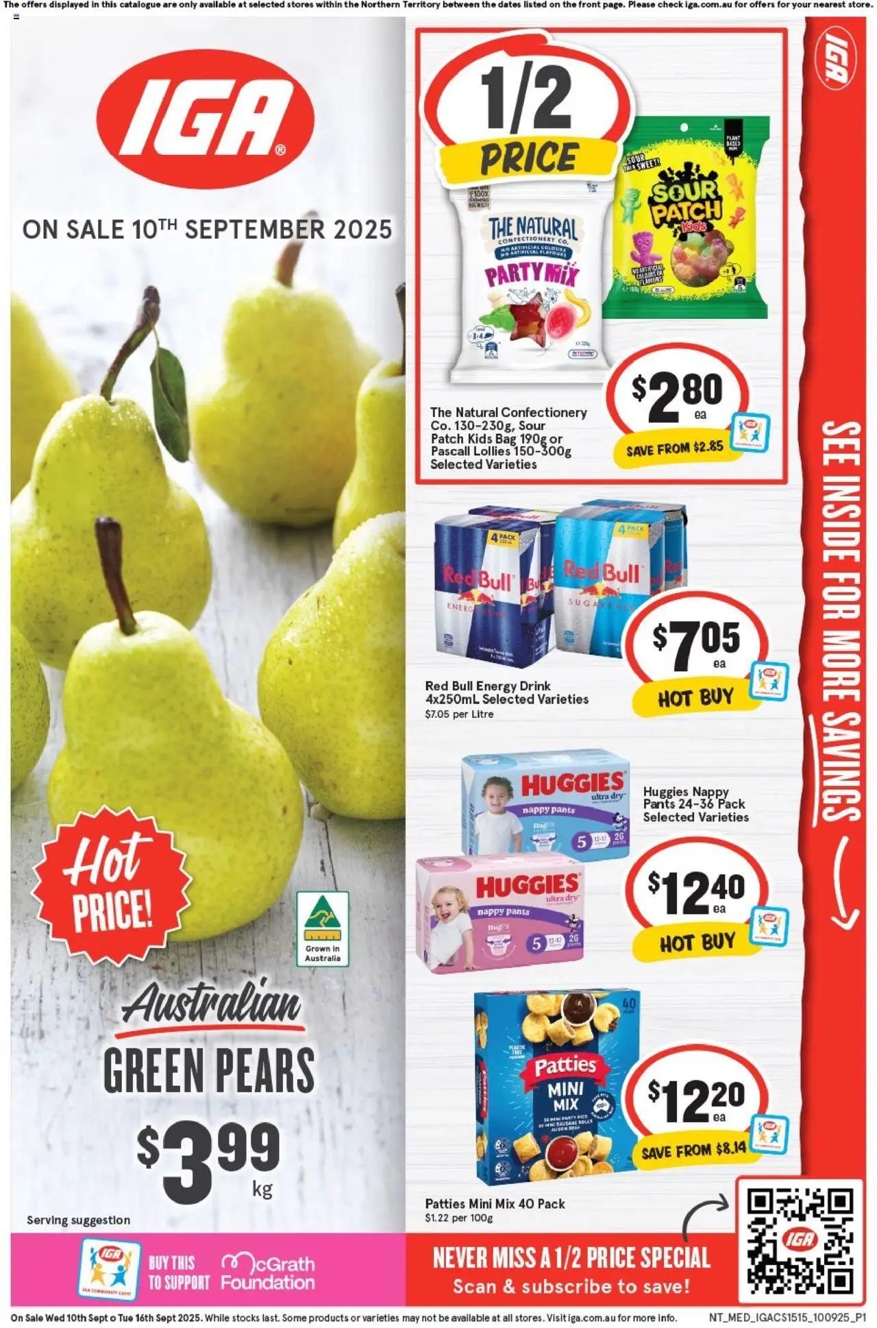 IGA catalogue valid from 10/09/2025 - page 1