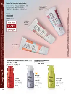 Pré-Visualização do folheto "Ciclo 19/2025" da loja Natura válido a partir de 26/11/2025 | Página: 130