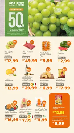 Pré-Visualização do folheto "Ofertas da semana" da loja Oba Hortifruti válido a partir de 28/10/2025 | Página: 1