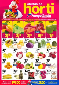 Pré-Visualização do folheto "Ofertas da semana" da loja Frangolândia válido a partir de 08/02/2026