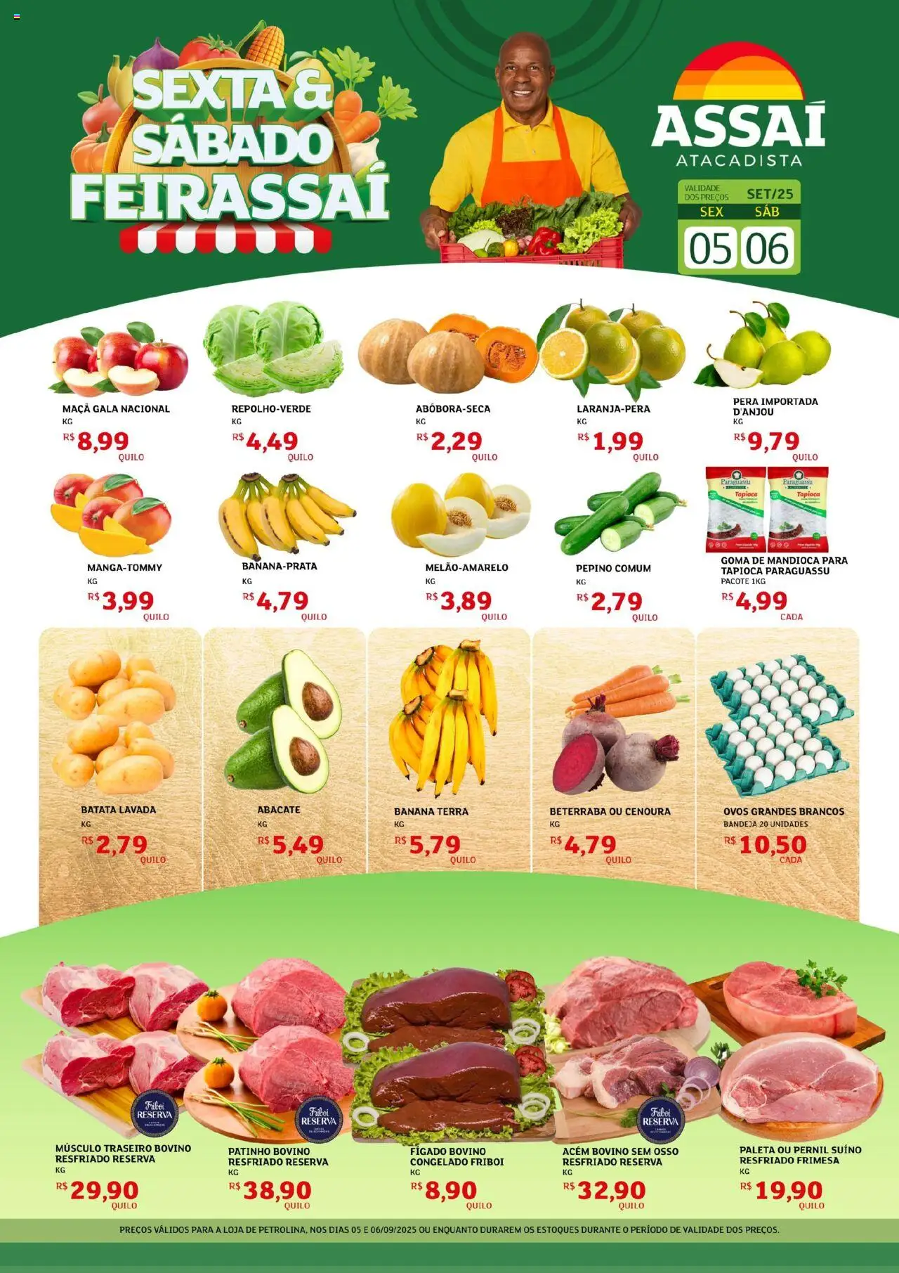 Assaí Atacadista folheto "Encarte - PE" válido a partir de 05/09/2025 - número de página 1