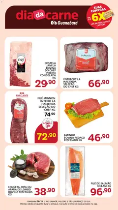 Pré-Visualização do folheto "Ofertas da semana" da loja Supermercado Guanabara válido a partir de 06/11/2025