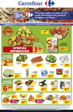 Pré-Visualização do folheto "Ofertas Feira" da loja Carrefour válido a partir de 29/07/2025