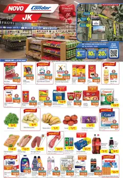Pré-Visualização do folheto "Supermercados Condor ofertas Novo JK" da loja Supermercados Condor válido a partir de 17/03/2026