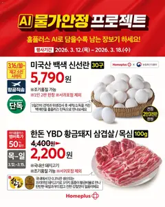 {StrartDate}까지 홈플러스 쇼핑몰에서 전단 홈플러스 현재 전단지 미리 보기