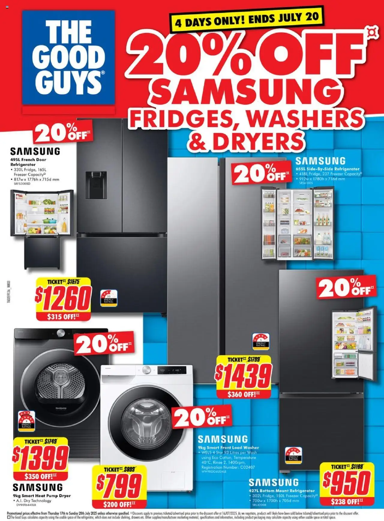 The Good Guys catalogue valid from 17/07/2025 - page 1