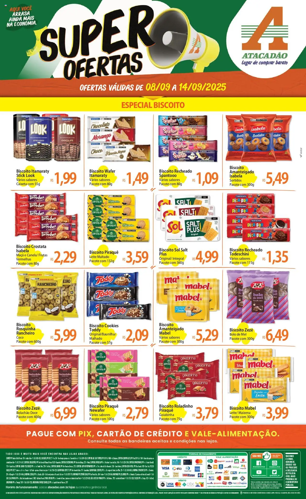 Atacadão folheto "Ofertas - PR" válido a partir de 08/09/2025 - número de página 1