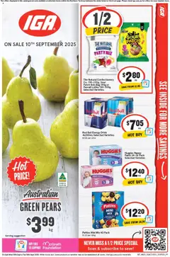 Preview of catalogue Catalogue NT from shop IGA valid 10/09/2025
