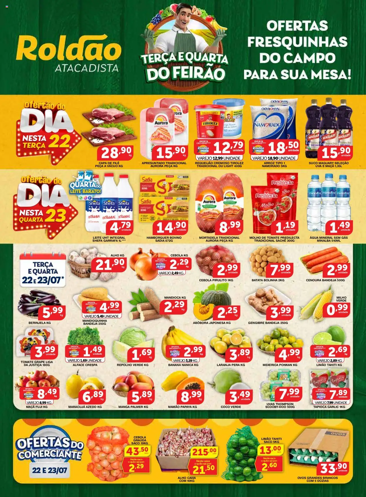 Roldão folheto "Ofertas Hortifruti do Roldão" válido a partir de 22/07/2025 - número de página 1