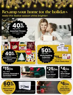 Preview of leaflet Weekly flyer / circulaire from shop Fabricland is valid from Nov 01, 2025 | Page: 12