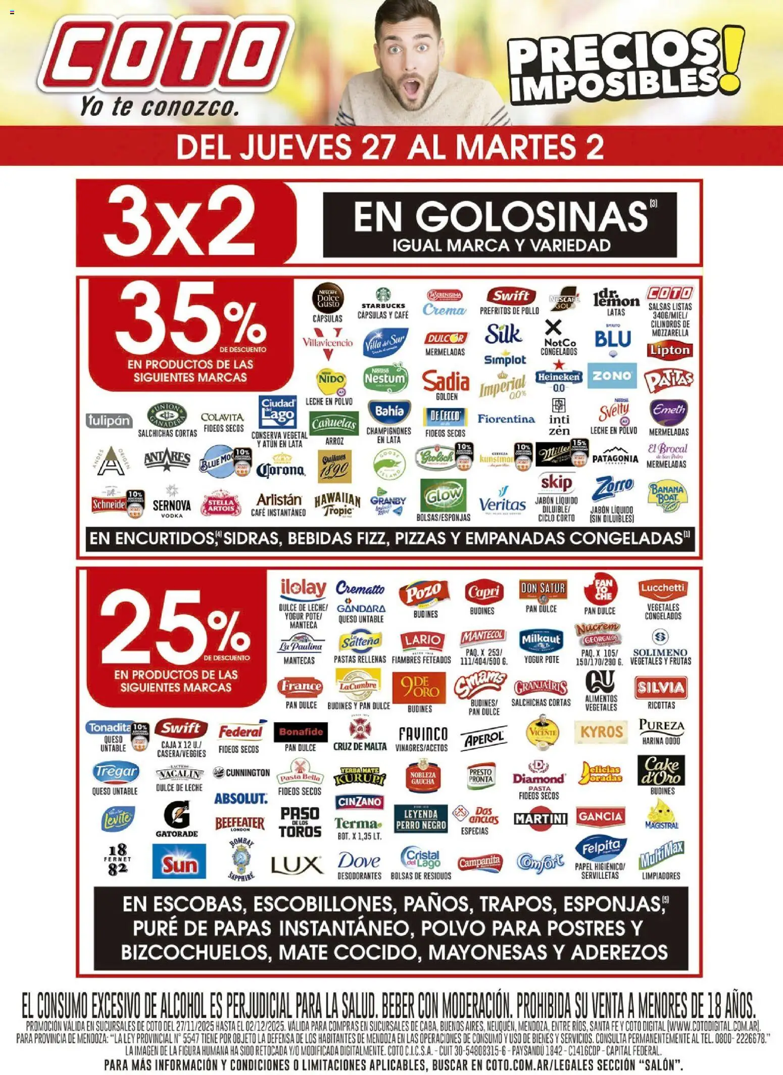 Vista previa del folleto de la tienda Coto válido desde el 27/11/2025 