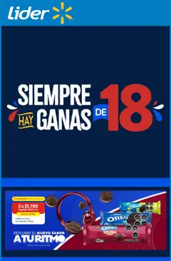 Folleto de la tienda Lider válido desde el 24.08.2025 