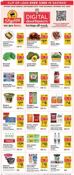 Ad Preview of ShopRite Weekly Ad from 09/28/2025